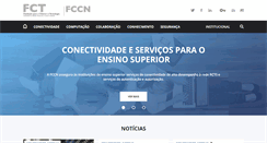 Desktop Screenshot of fccn.pt